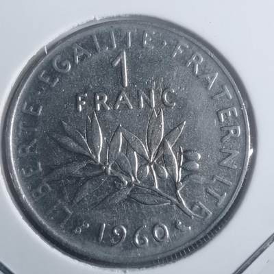 沼泽如烟--第903场 - 法国1960年1法郎