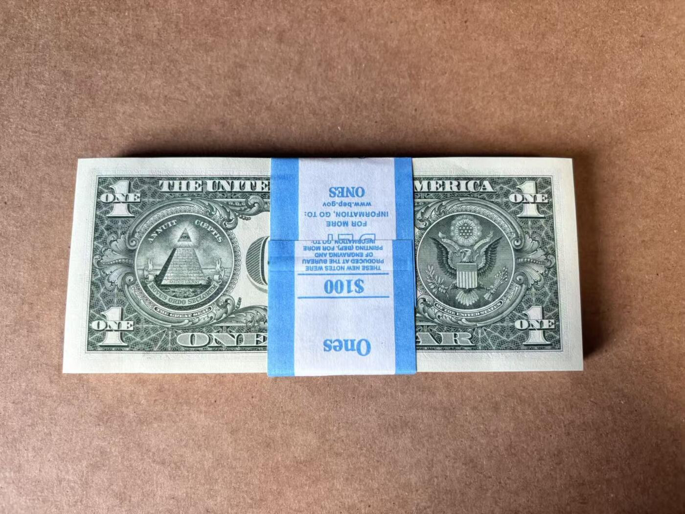 【Blue Auction】世界纸币精拍第750期——18级TOP拍卖/信誉/品质/专业/高效💫 【一刀】美国 2021年1美金 全新UNC