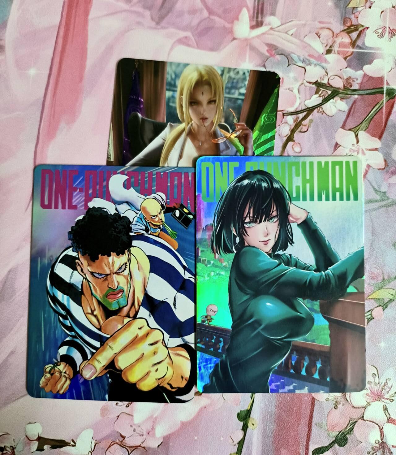 龙虎卡牌第六三场 （无佣金，周六结拍，欢迎送拍） 彩闪3张 精选动漫人物B