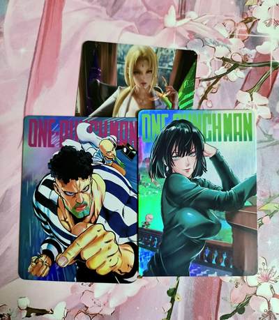 龙虎卡牌第六三场 （无佣金，周六结拍，欢迎送拍） - 彩闪3张 精选动漫人物B