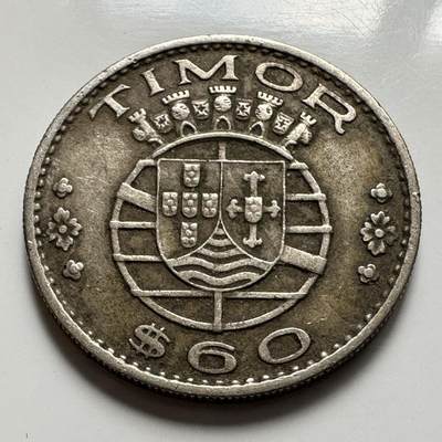 🌹外币初藏🌹🐯2025年第127场  每周二四六晚8️⃣点 接代拍 - 东帝汶1958年60分a