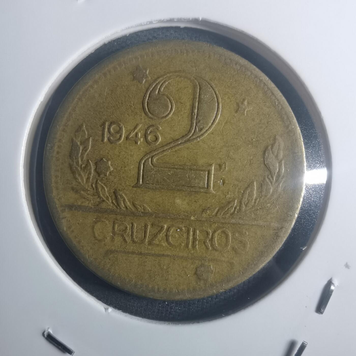 沼泽如烟--第900场 巴西1946年2克鲁塞罗