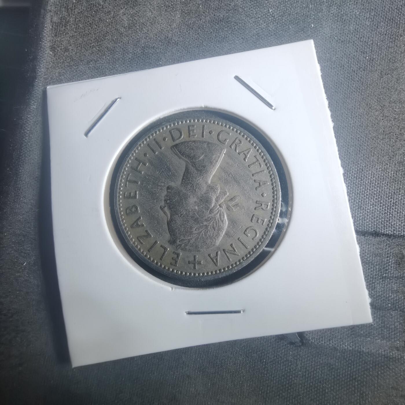 沼泽如烟--第900场 英国1958年二先令