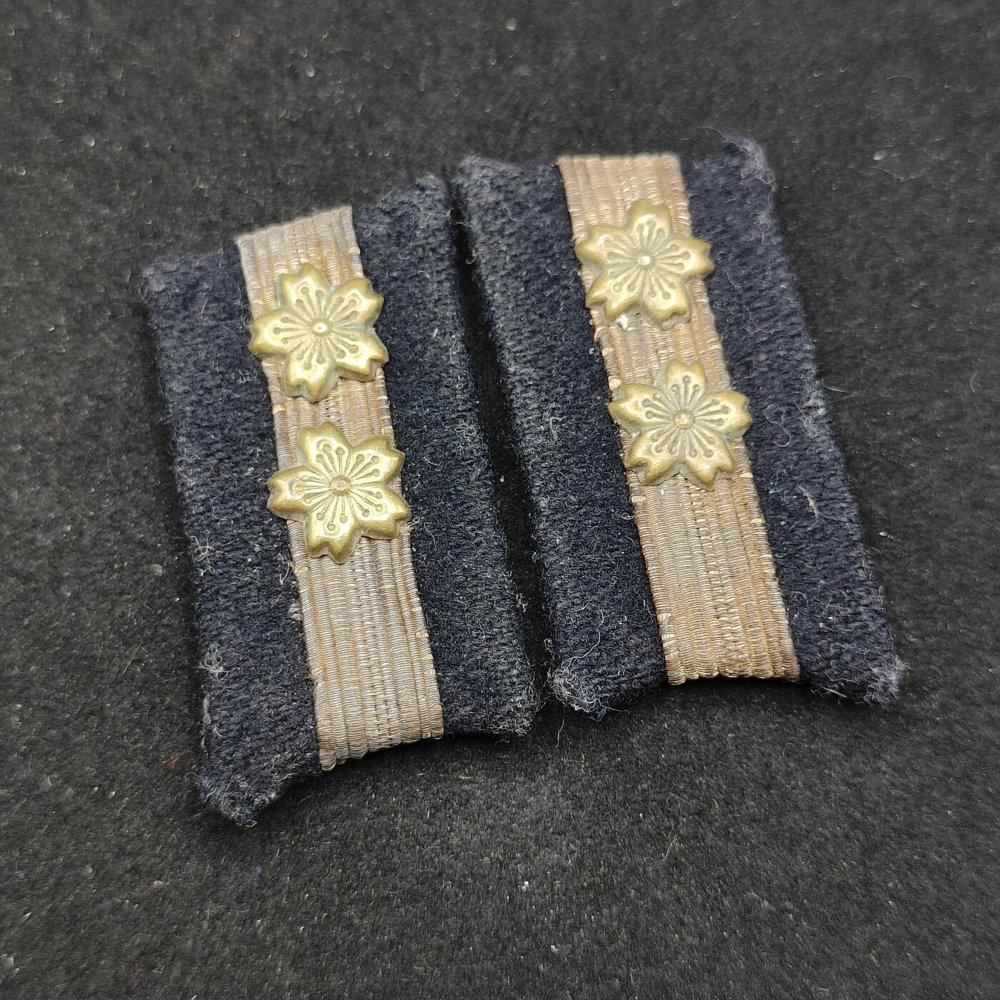 0元起拍勋章 第310期 咸鱼国勋章拍卖专场 11月16日（周日）下午6：00开始 原品 日本战时海军中尉领章