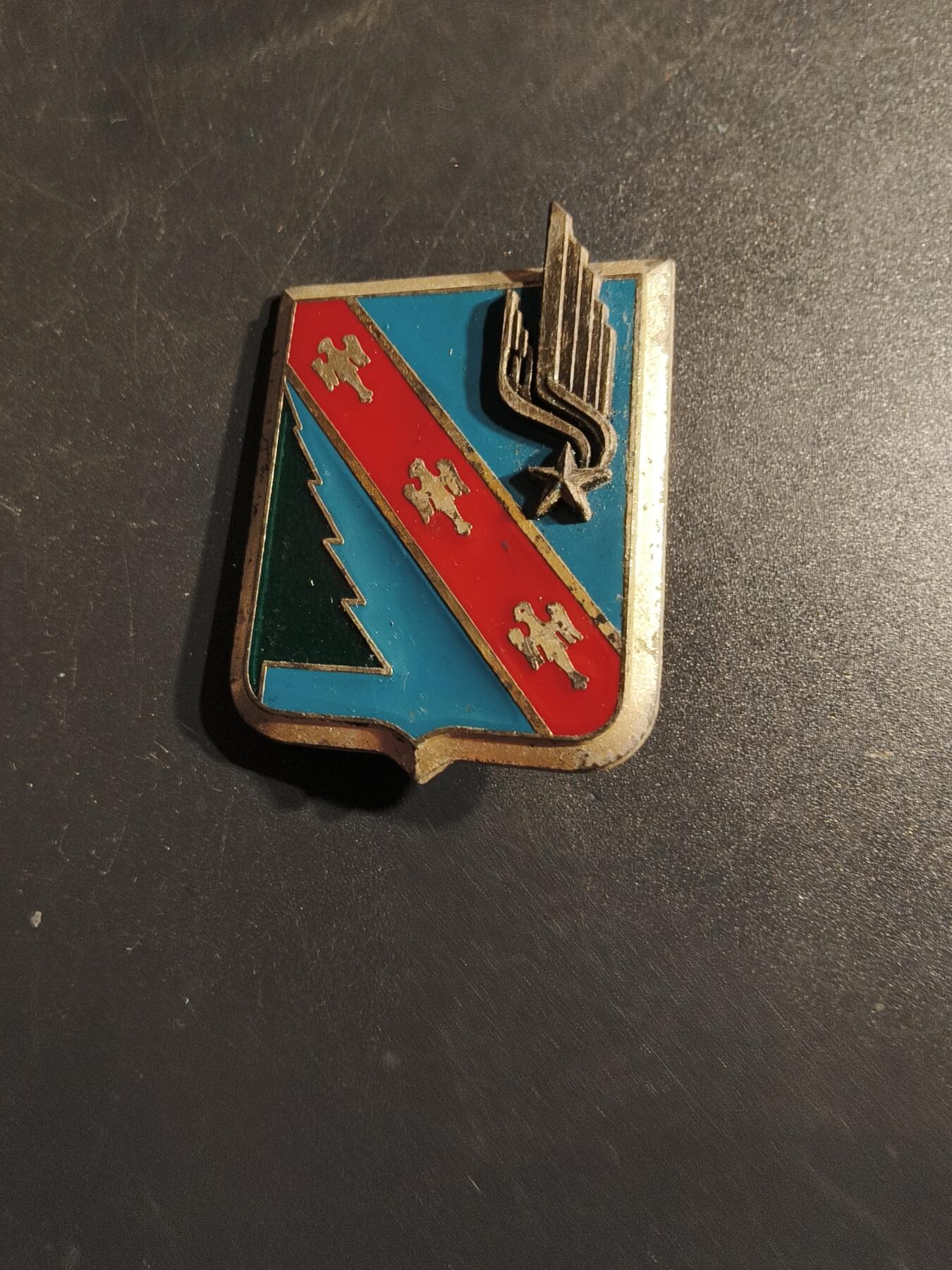 老王徽章第163期 13-15日三场连拍 16日统一发货  13、14日结束后可寄存  法国陆军第4航空旅团证章