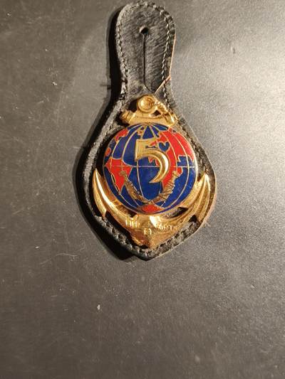 老王徽章第163期 13-15日三场连拍 16日统一发货  13、14日结束后可寄存 - 法国海外联合作战第5团证章 