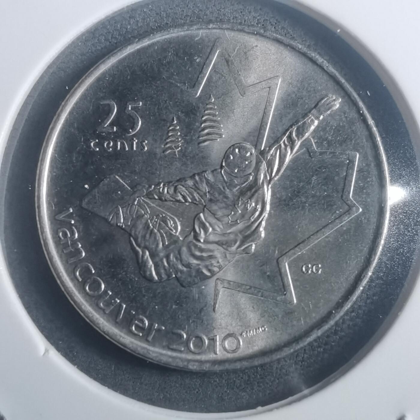 沼泽如烟--第903场 加拿大2008年25分纪念币