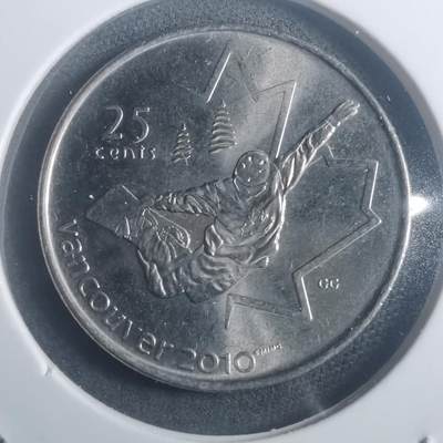 沼泽如烟--第903场 - 加拿大2008年25分纪念币