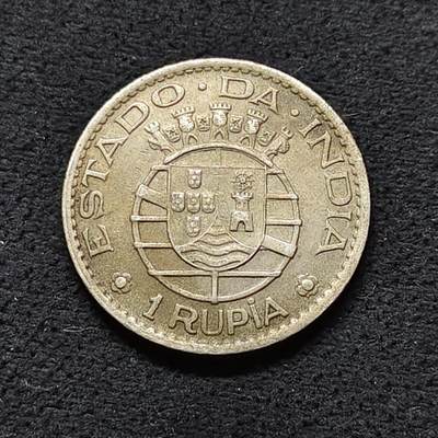 【全场包邮】纯粹捡漏拍476场（免费代拍第13场）调整中 - 葡属印度1952年1卢比