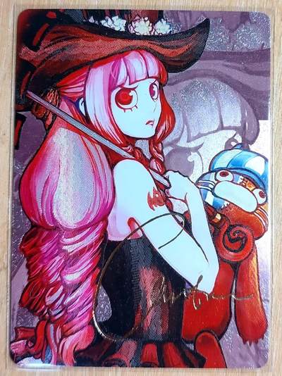 龙虎卡牌第六三场 （无佣金，周六结拍，欢迎送拍） - 粗闪 猴子动漫卡牌 佩罗娜