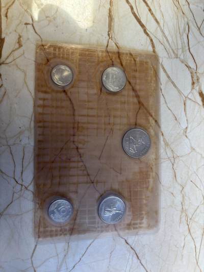 第181期拍卖 - 阿尔巴尼亚1969年硬币5枚套