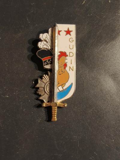 老王徽章第163期 13-15日三场连拍 16日统一发货  13、14日结束后可寄存 - 法国圣西尔军校预备役军官晋升证章 