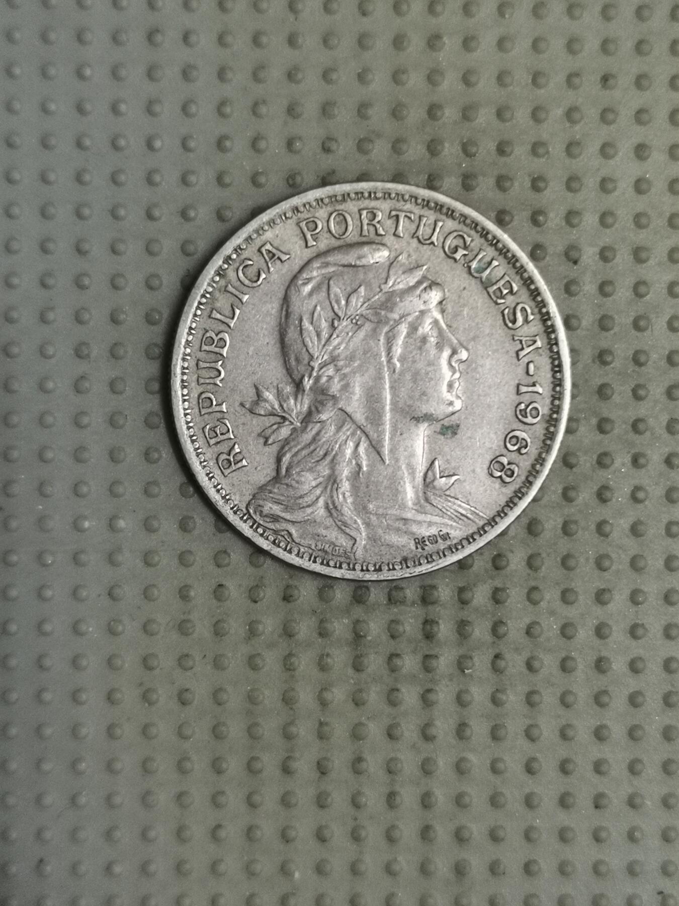 2025年第116场各国散币拍卖（总第116场） 葡萄牙1968年50分