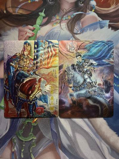 欢迎送拍、零成本上架，释放现金流，合理分配上拍卡品 - 【折光】苍之飞鸿、梓墨  扈三娘 百里卡牌