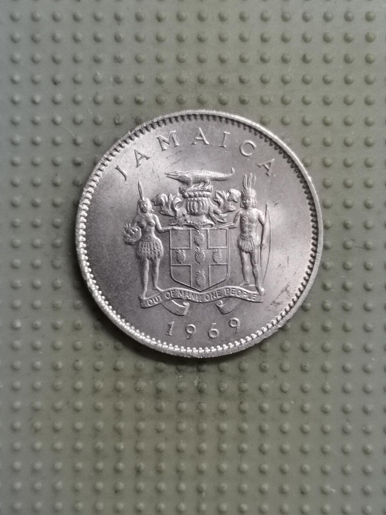 2025年第115场各国散币拍卖（总第115场） 牙买加1969年10分