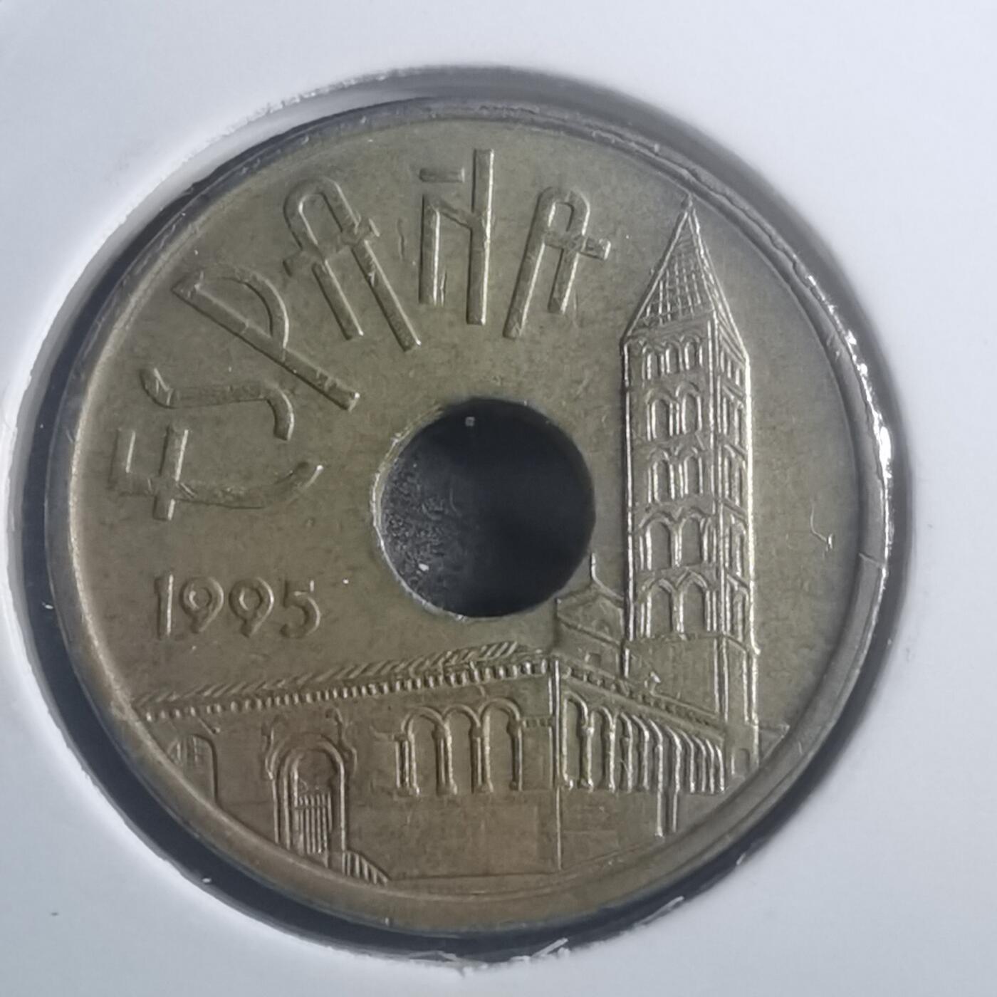 沼泽如烟--第903场 西班牙1995年25比塞塔