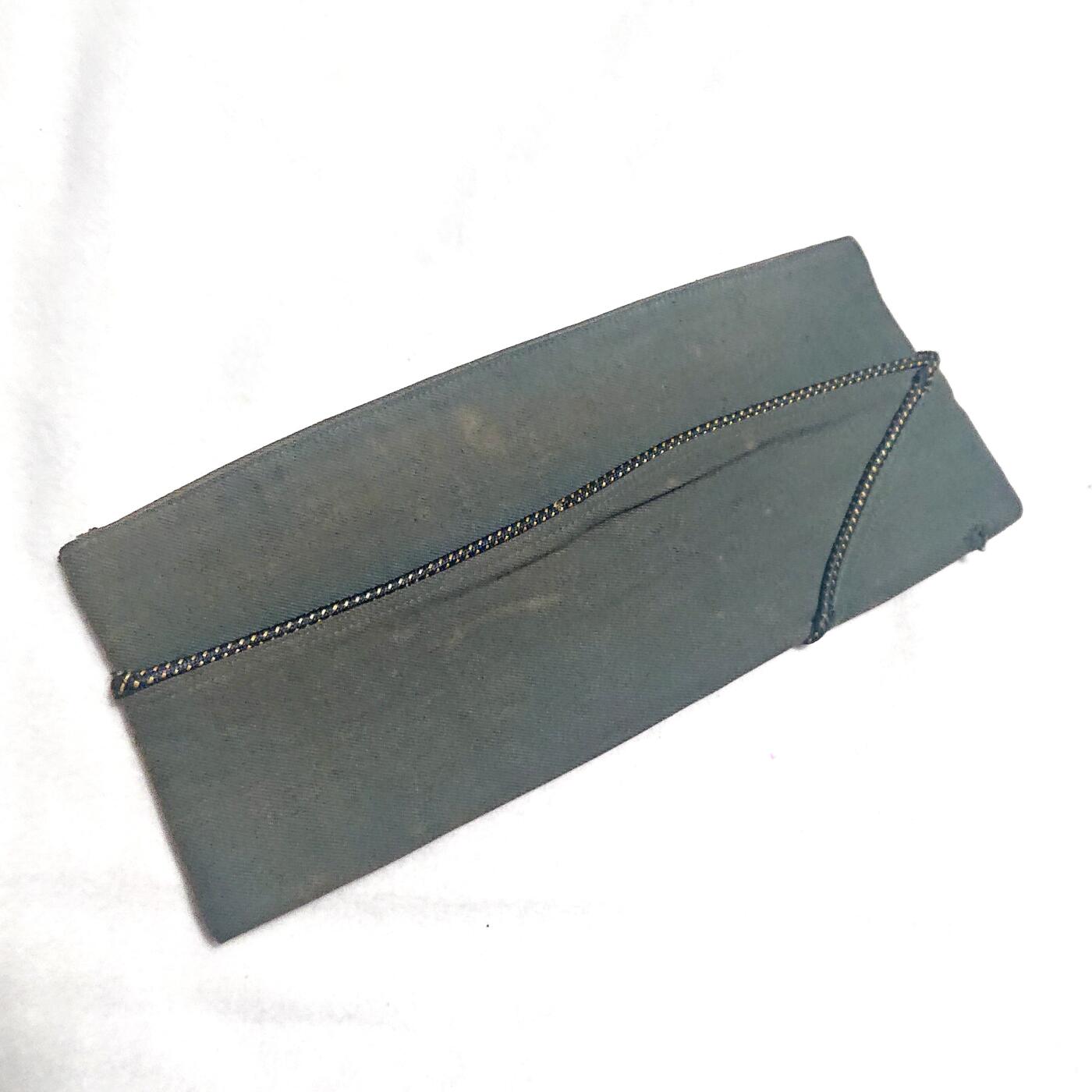 【第壹場】近代勋奖章徽章服饰杂项专场 民国陆军船帽 头围约53cm