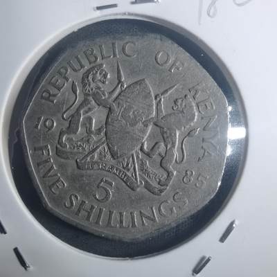 沼泽如烟--第900场 - 肯尼亚1985年5先令