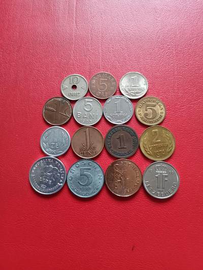 【云涧收藏】第七十九场 - 殴洲散币15枚（1）