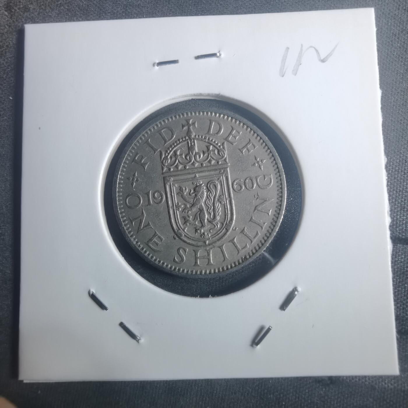 沼泽如烟--第900场 英国1960年1先令