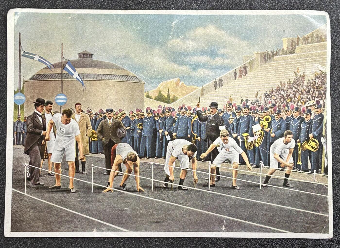 西秦中古拍卖第六十五期 德三 1936年柏林奥运会 芬兰代表队画片