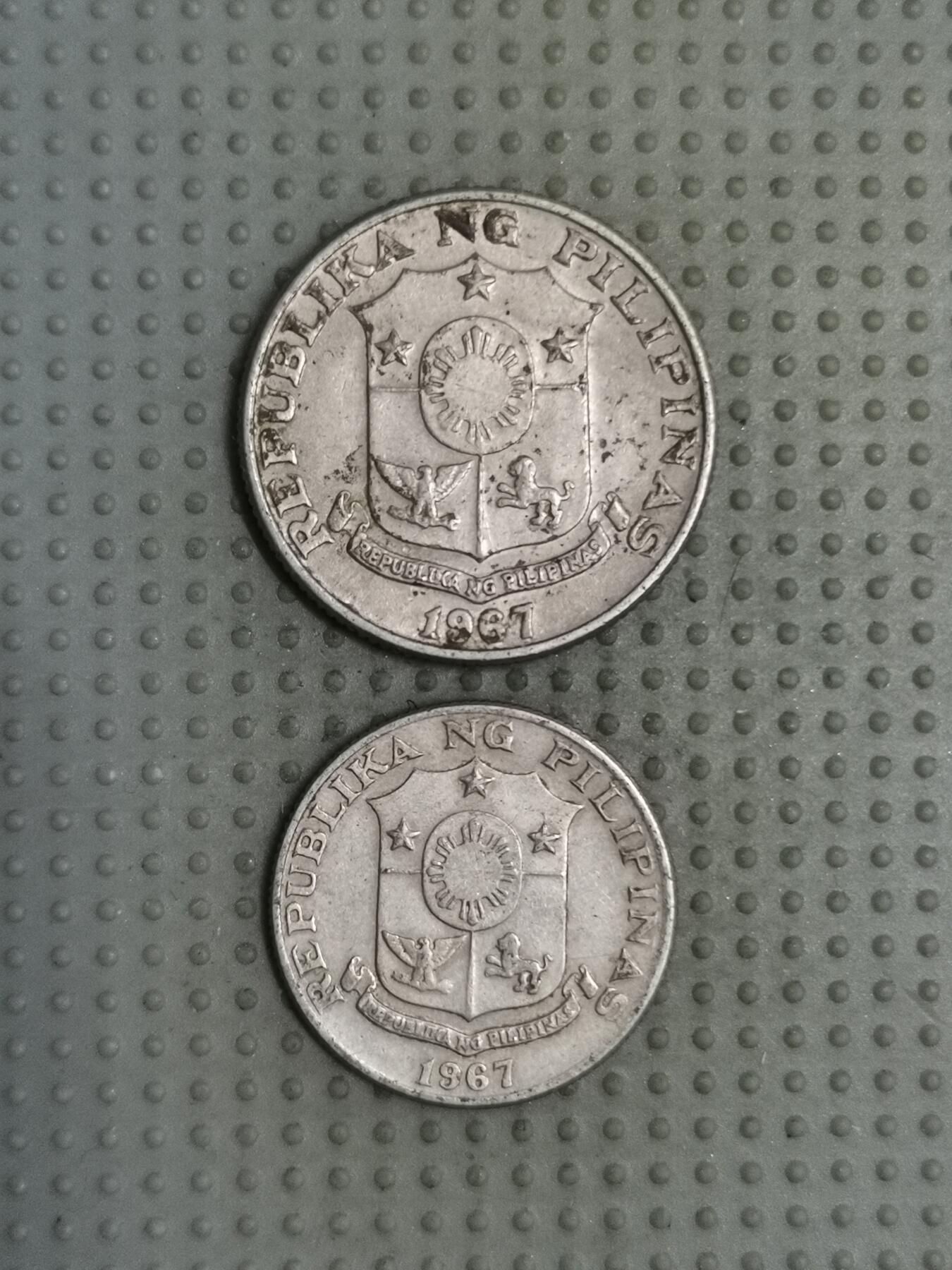 2025年第116场各国散币拍卖（总第116场） 菲律宾1967年2枚