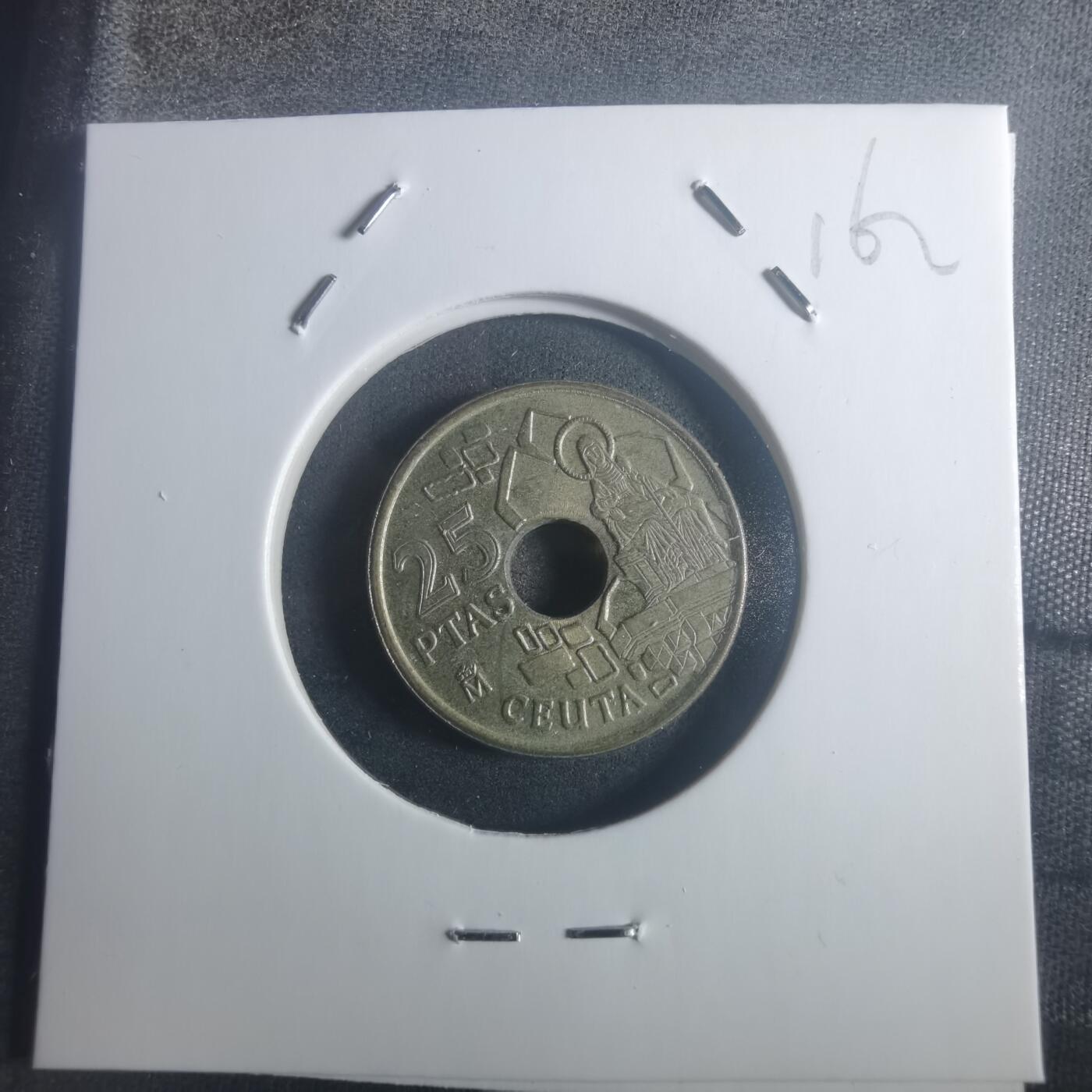 沼泽如烟--第900场 西班牙1998年25比塞塔