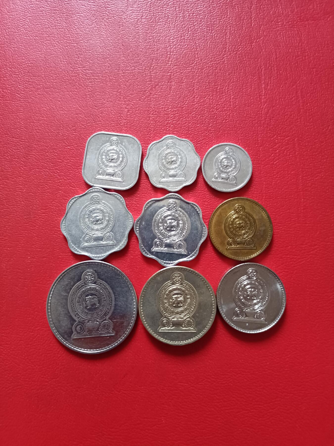 【云涧收藏】第七十九场 斯里兰卡9枚