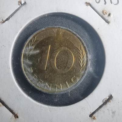 沼泽如烟--第903场 - 德国1971年10芬尼