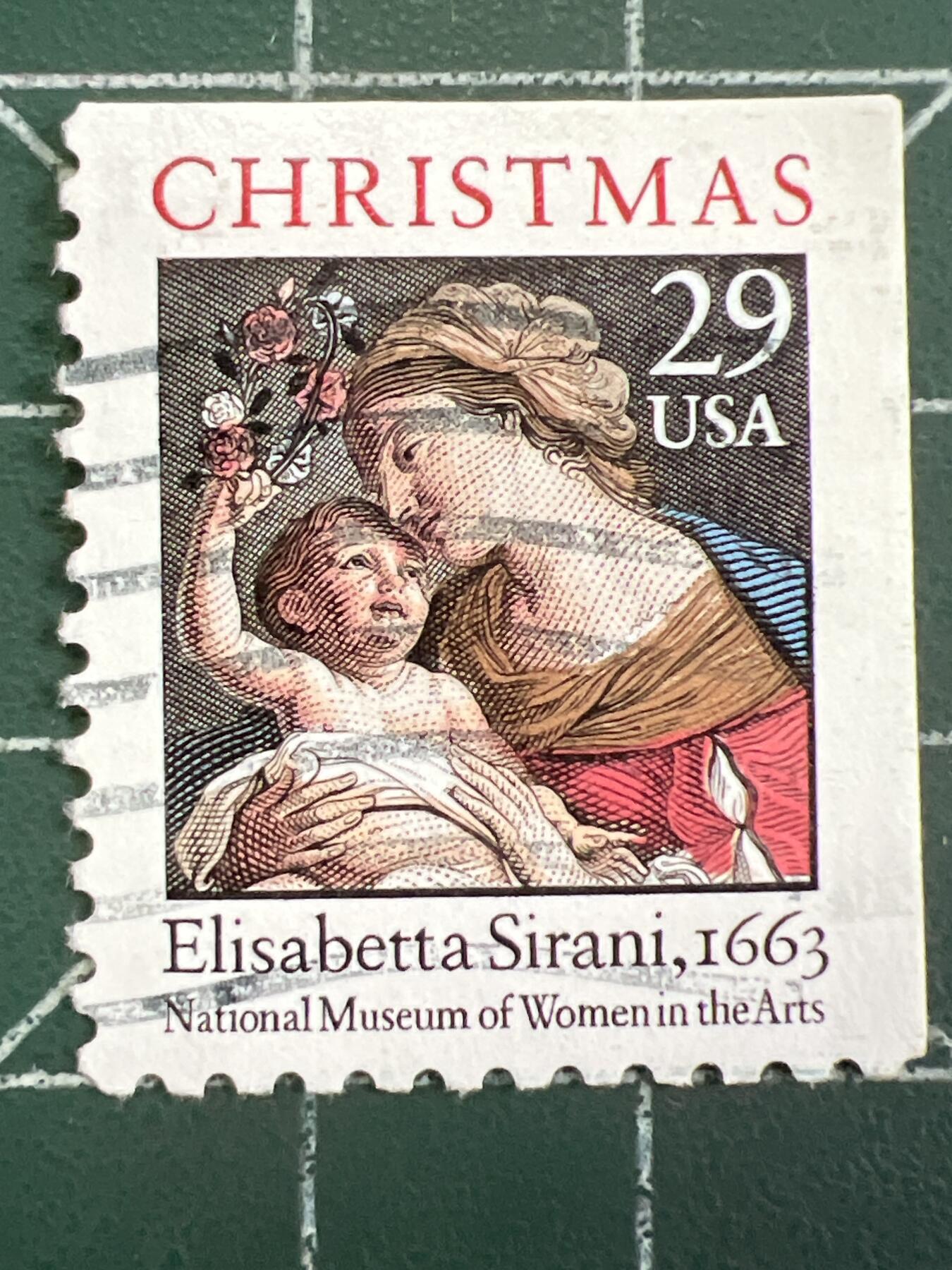 第1052 邮票专场 （无押金，捡漏，全场50包邮，偏远地区除外，接收代拍业务，本店十天发一次货） 美国圣诞主题邮票