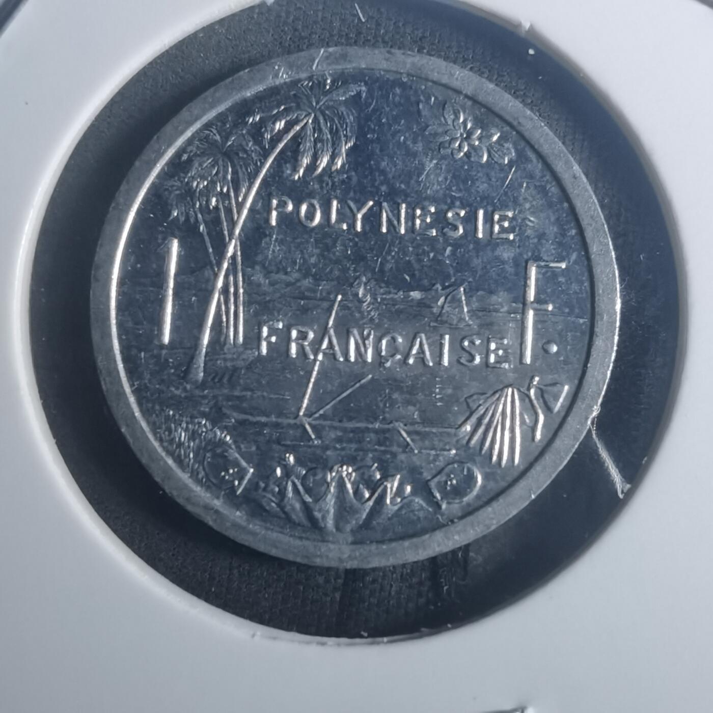 沼泽如烟--第900场 法属波利尼西亚1991年1法郎