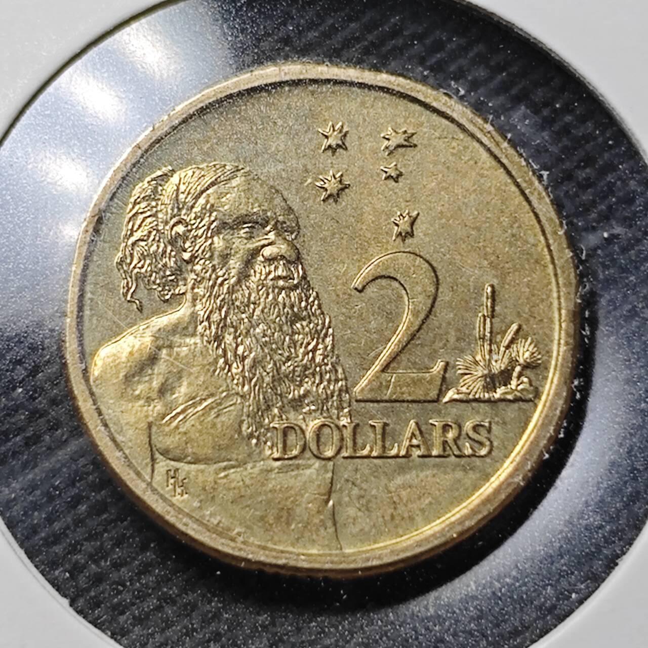 KK钱币收藏小铺  第370场  2月预留时间 周末发货  澳大利亚2元