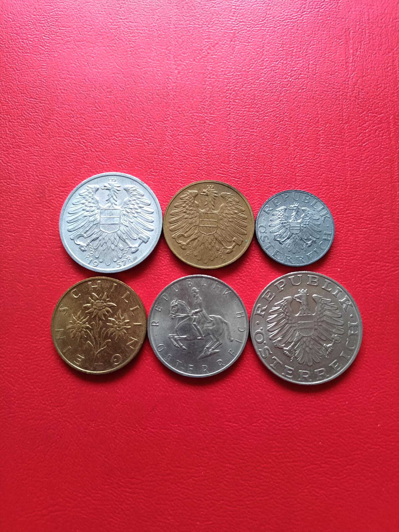 【云涧收藏】第七十九场 奥地利6枚