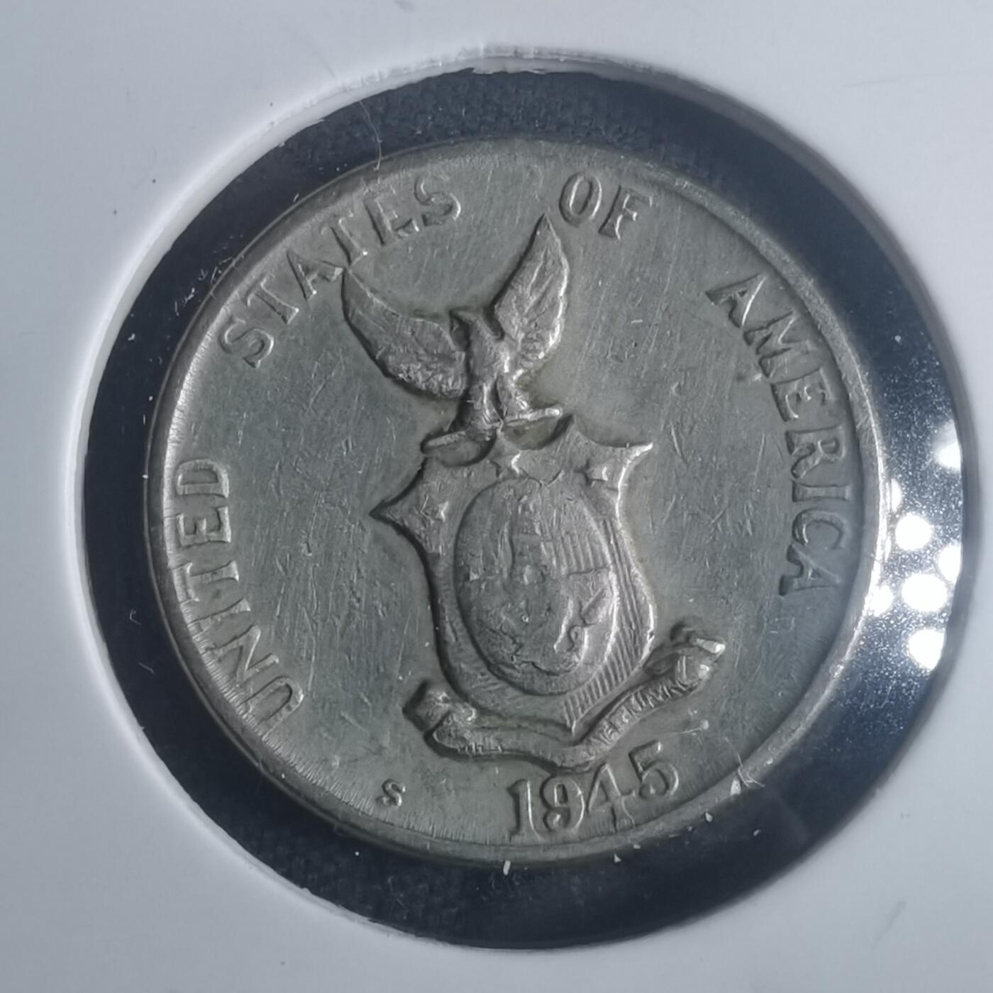 沼泽如烟--第900场 菲律宾1945年五分