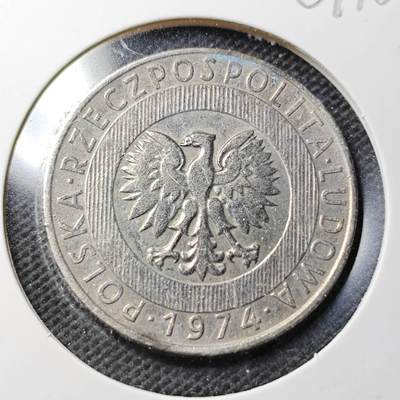 KK钱币收藏小铺  第369场  2月预留时间 周末发货 -  1974波兰20兹罗提