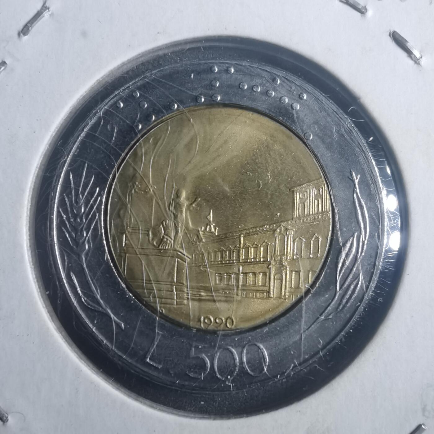 沼泽如烟--第903场 意大利1990年500里拉