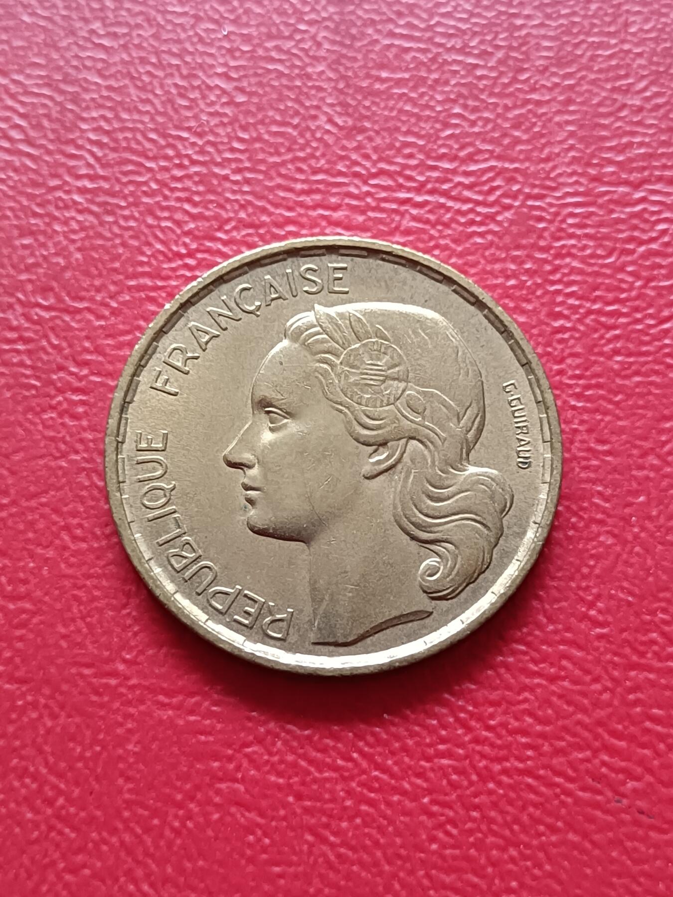 【云涧收藏】第七十九场 法国1952年B标20法朗