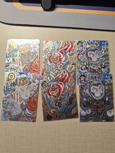 卡牌实验室开始第四次实验 - 【裸卡】【山丘】齐天大圣、孙悟空、唐玄奘 三张两套  共6张