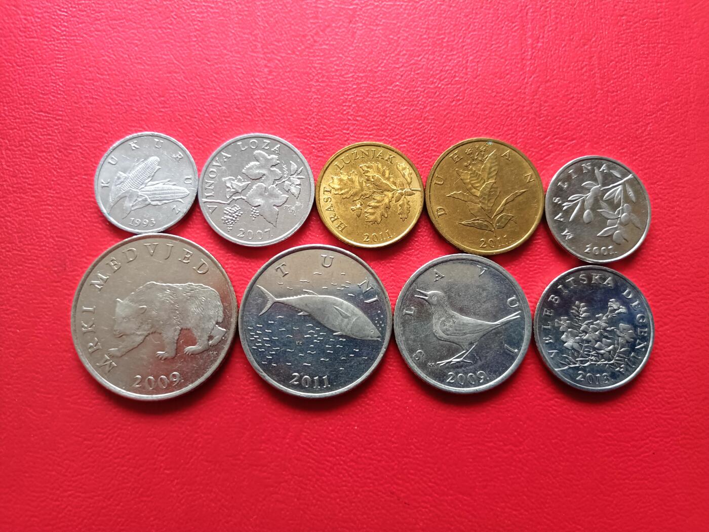 【云涧收藏】第七十九场 克罗地亚套币