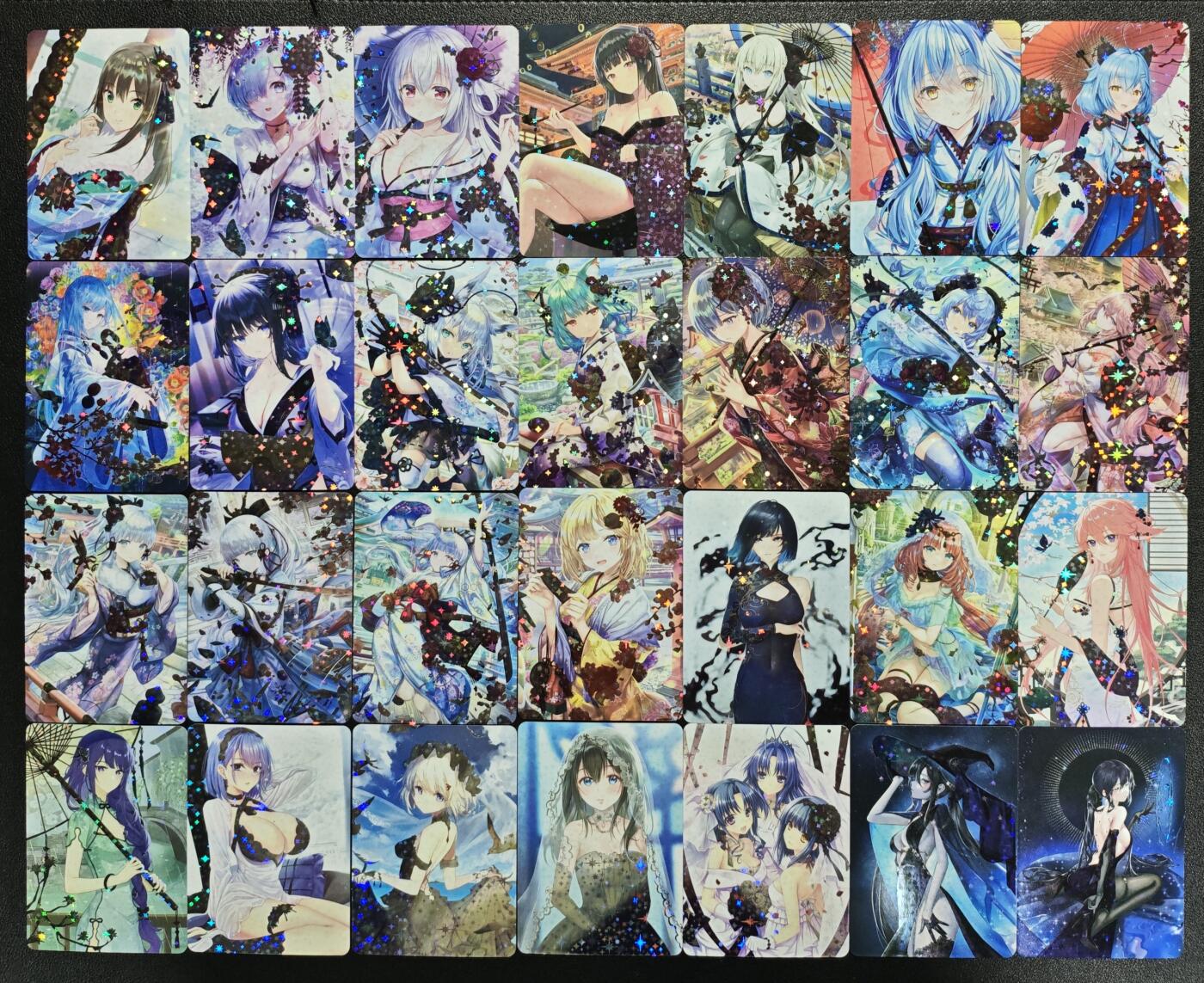 天玑星卡拍第139期《11.18周二截拍艳绝天下》持续收拍收评中 满赠卡需备注 动漫美女 二十八张 自制卡