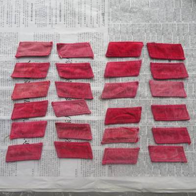 10--使用过的65通用扎线红领章12付一组20220511-2 - 10--使用过的65通用扎线红领章12付一组20220511-2