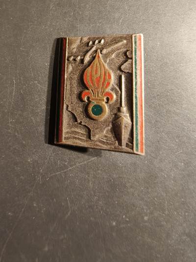 老王徽章第163期 13-15日三场连拍 16日统一发货  13、14日结束后可寄存 - 法国外籍军团第2步兵团证章 