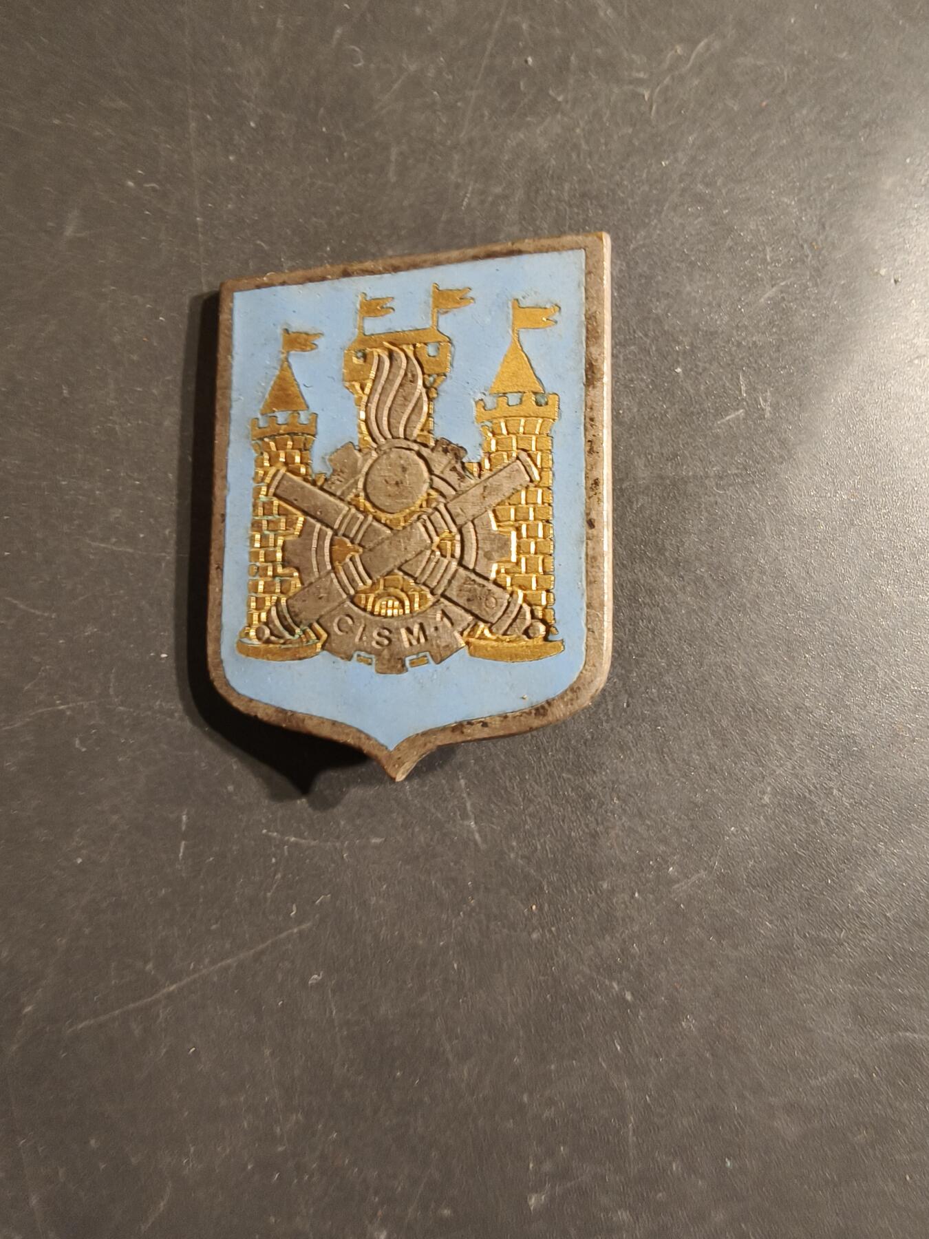 老王徽章第163期 13-15日三场连拍 16日统一发货  13、14日结束后可寄存  法国陆军第1信息处理中心证章