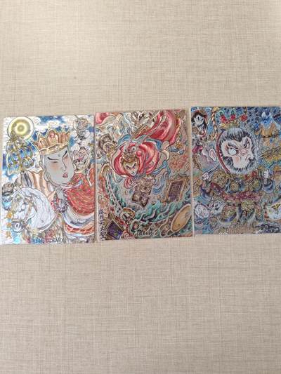 卡牌实验室开始第四次实验 - 【裸卡】【山丘】齐天大圣、孙悟空、唐玄奘 三张一套