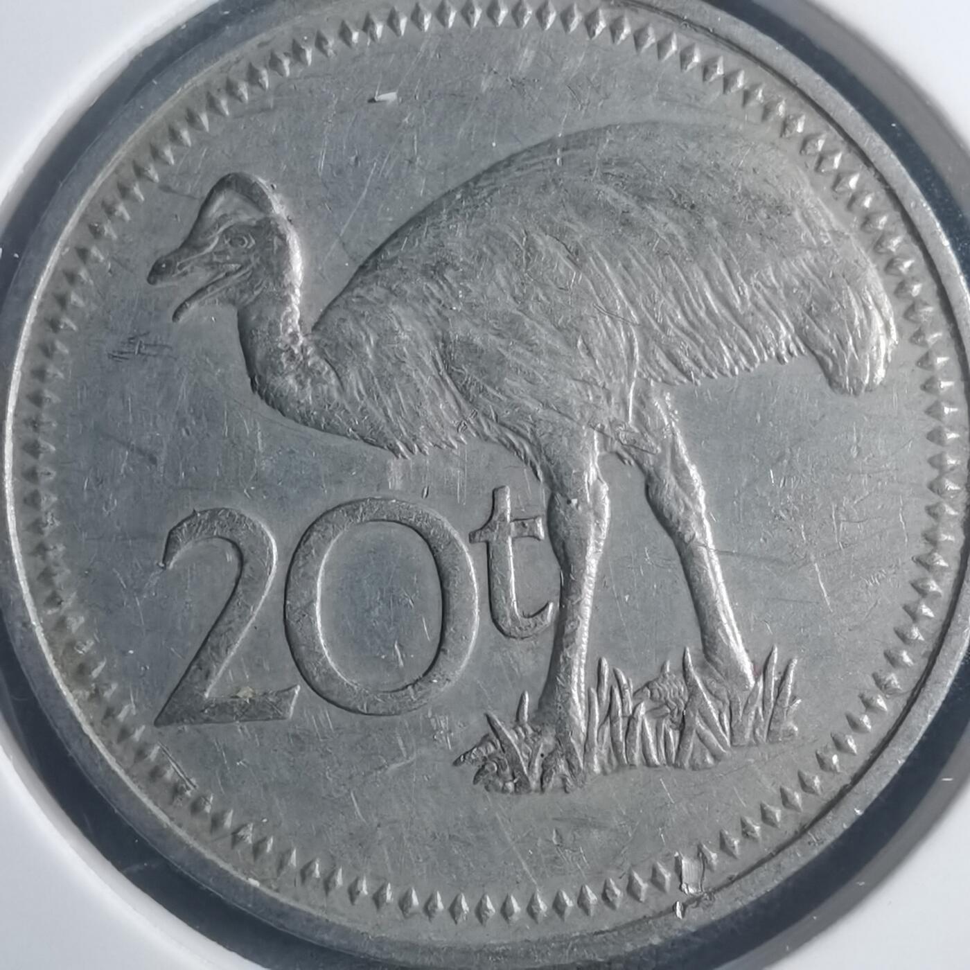 沼泽如烟--第903场 巴布亚新几内亚1975年20分