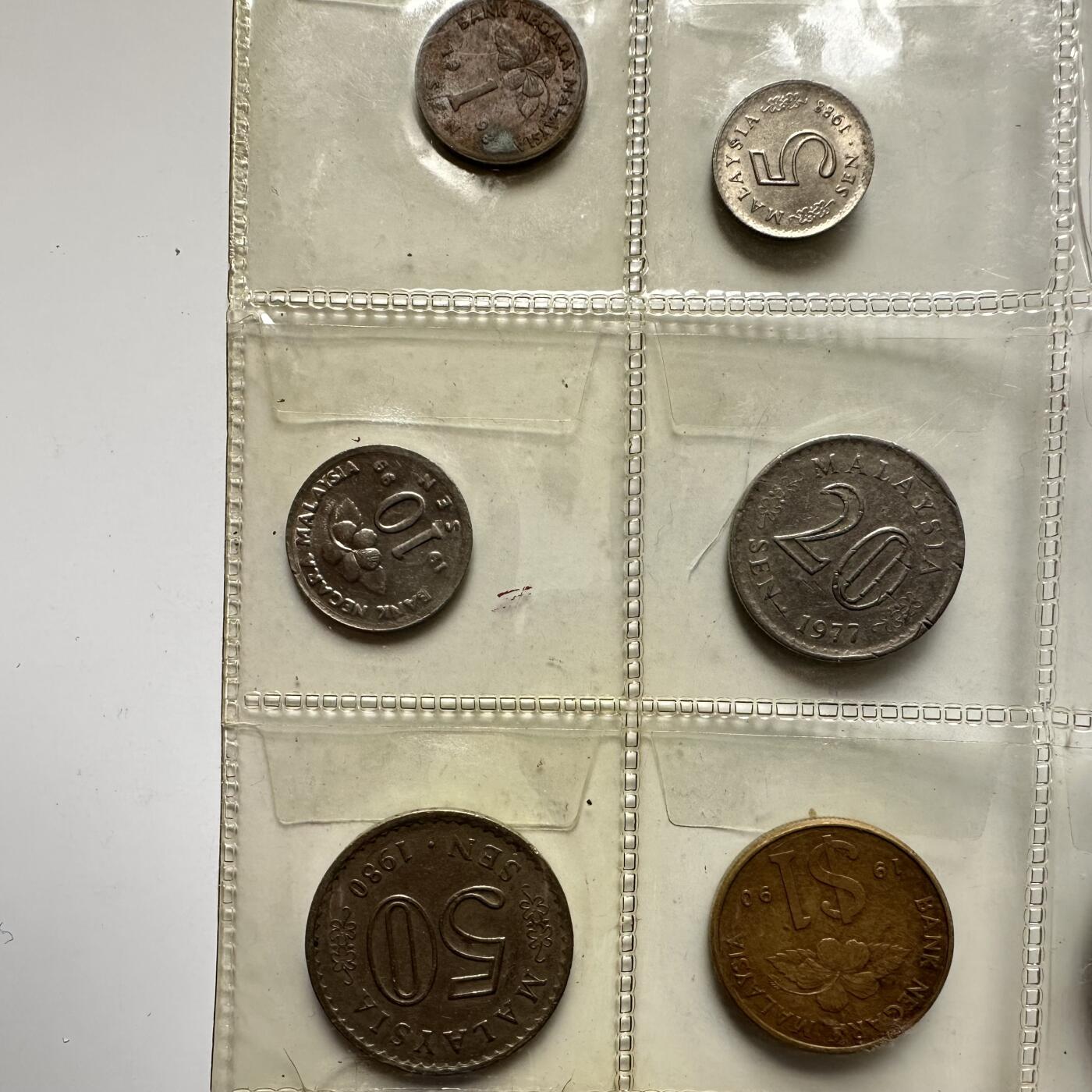 🌹外币初藏🌹🐯2025年第127场  每周二四六晚8️⃣点 接代拍 马来西亚硬币12枚