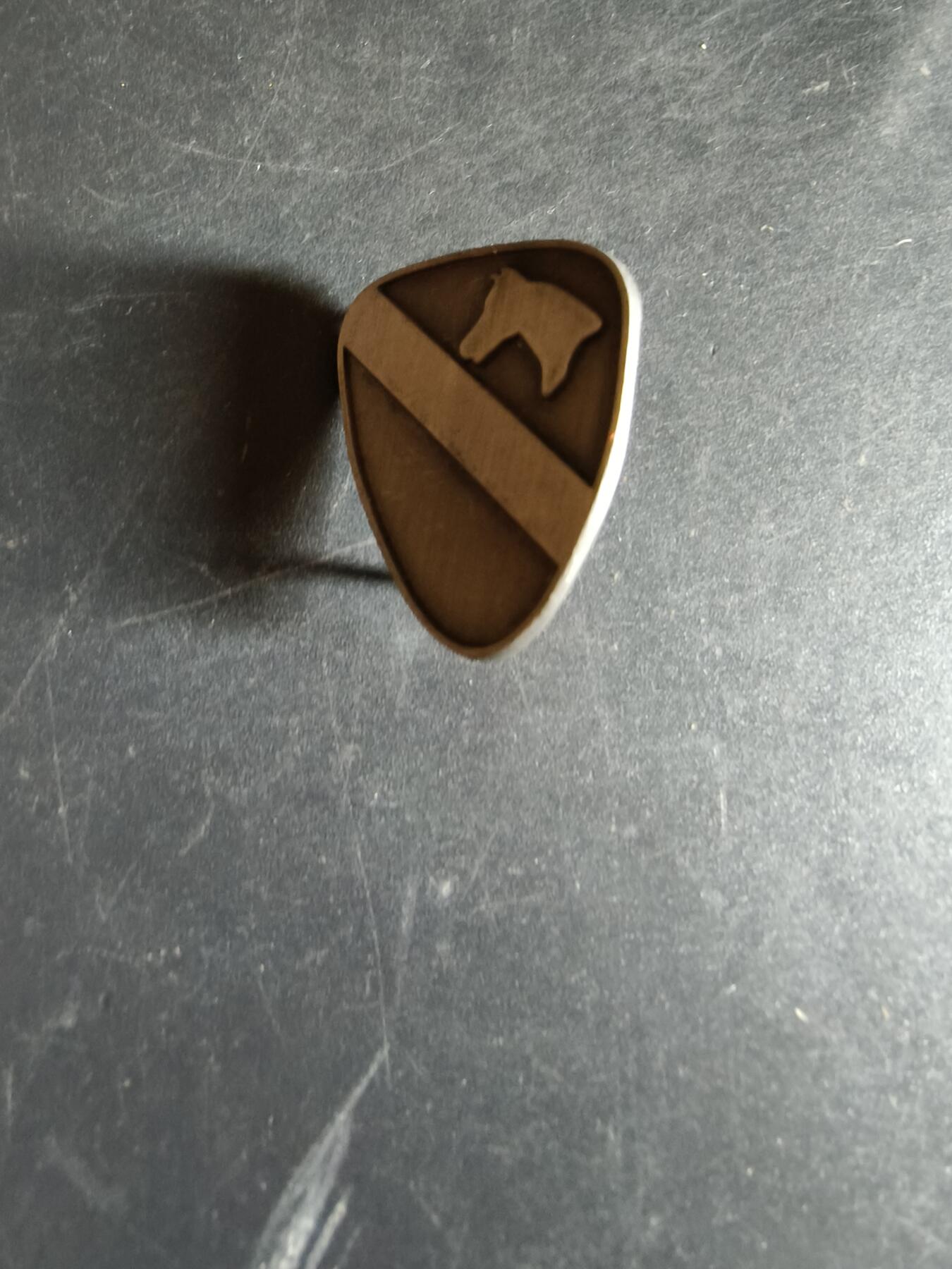 老王徽章第163期 13-15日三场连拍 16日统一发货  13、14日结束后可寄存 美国骑兵第一师徽章 