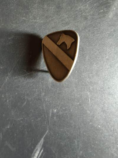 老王徽章第163期 13-15日三场连拍 16日统一发货  13、14日结束后可寄存 - 美国骑兵第一师徽章 