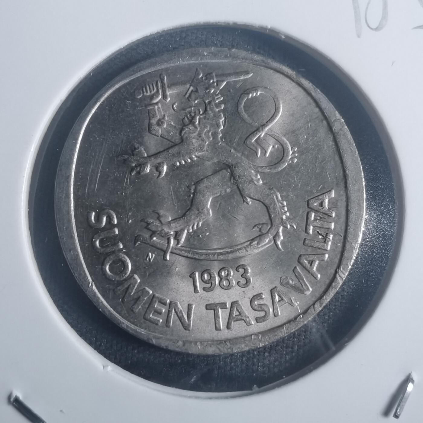 沼泽如烟--第900场 芬兰1983年1马克