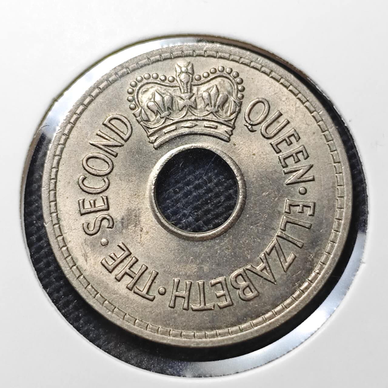 KK钱币收藏小铺  第370场  2月预留时间 周末发货  1967斐济1便士 品不错